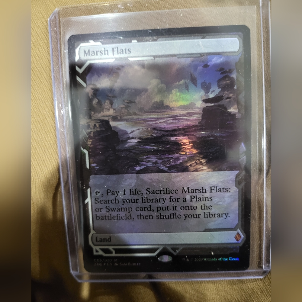 MTG Zendikar expeditions Marsh Flats